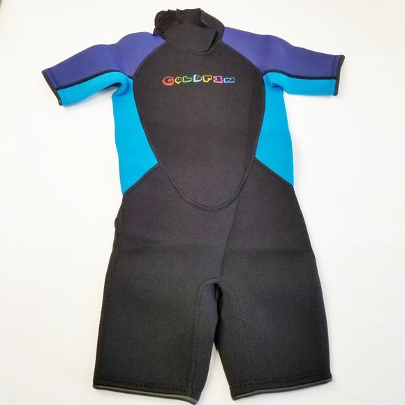 GoldFin Shorty Wetsuit kids, 3mm Neoprene Thermal